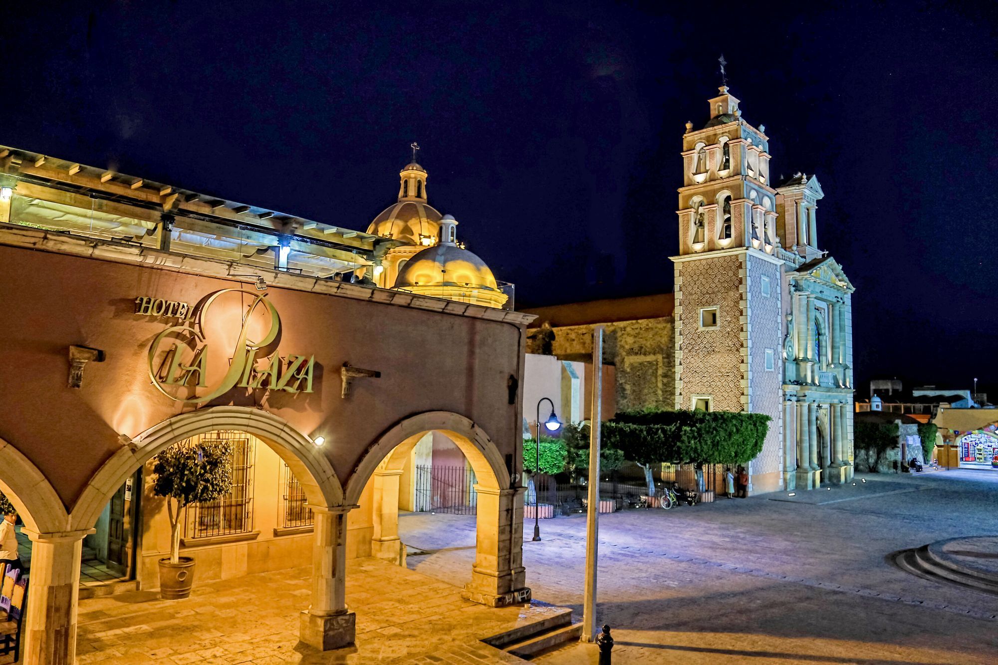 Hotel La Plaza De Tequisquiapan Eksteriør billede